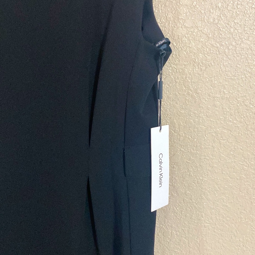 NWT Calvin Klein black long dress for women size 10 - Picture 2 of 5